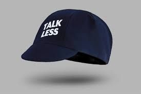 COIS - Fietspet talk less ride more blauw