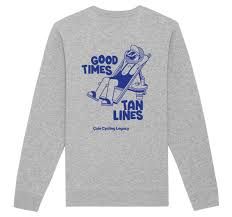 COIS - Sweater &#39;Good times tan lines&#39; - Grijs