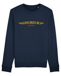 COIS - Sweater coureur local donker blauw