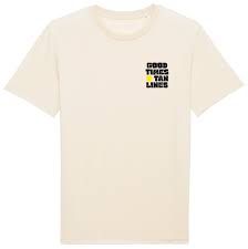 COIS - T-shirt good times tan lines creme