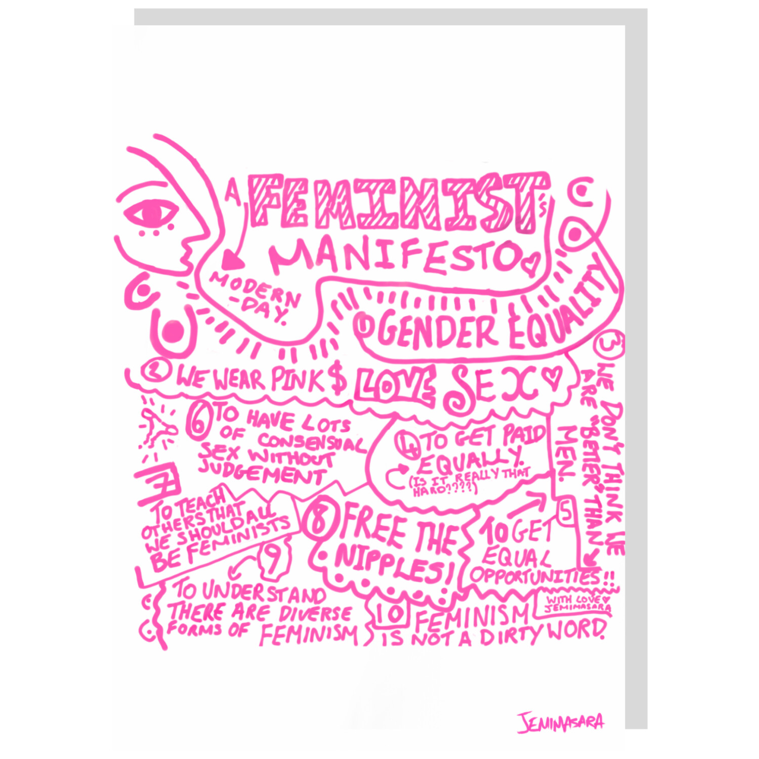 Feminist Manifesto Print
