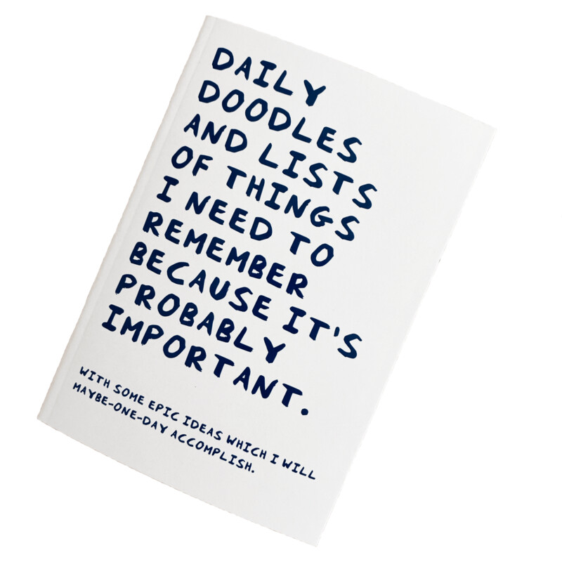 'Forgetful' Notebook