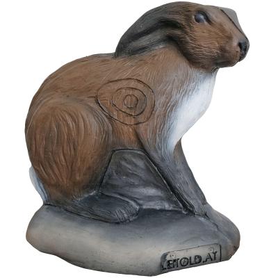 3D-Ziel Feldhase sitzend