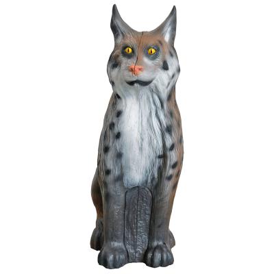 3D-Ziel Luchs sitzend