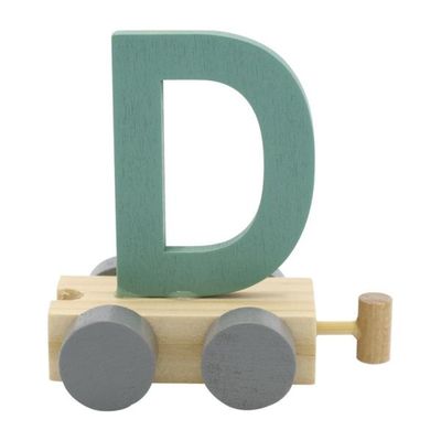 Charl&#39;s toys Treinletter D Groen