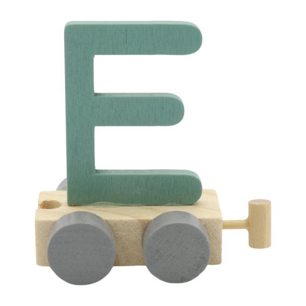 Treinletter E Groen