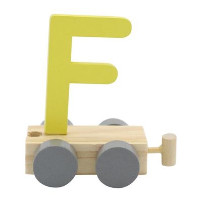 Treinletter F Geel