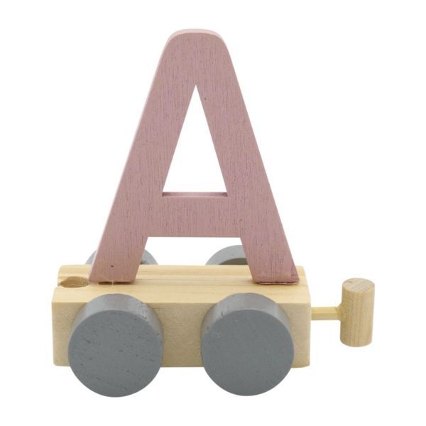 Charl&#39;s toys Treinletter A Roze