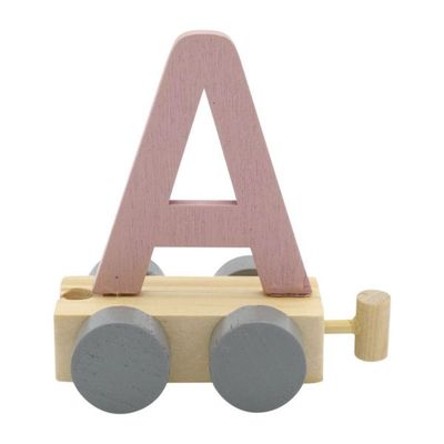 Charl&#39;s toys Treinletter A Roze
