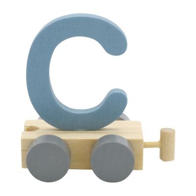 Treinletter C Blauw