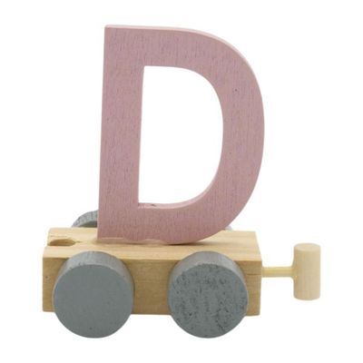 Charl&#39;s toys Treinletter D Roze