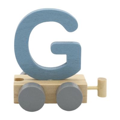 Treinletter G Blauw