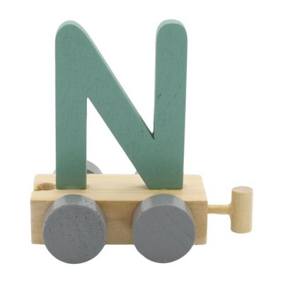 Treinletter N Groen