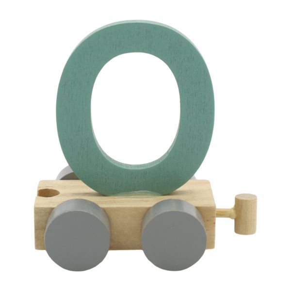 Treinletter O Groen