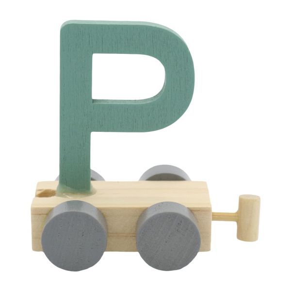 Treinletter P Groen