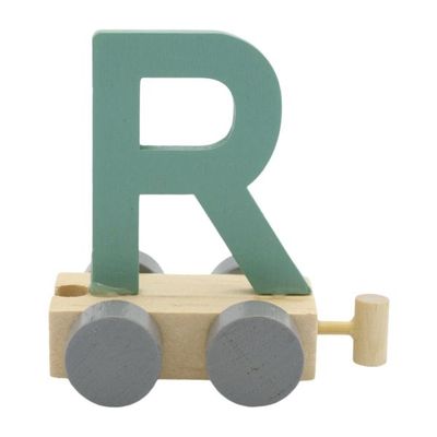 Charl&#39;s toys Treinletter R Groen