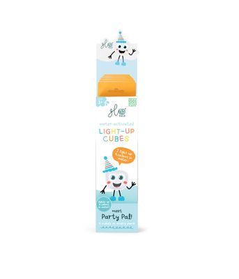 Glopals Glopals Light up cubes - Party 4stuk