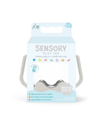 Glopals Sensory play cup - cloud grey NVT Gpjarcloudgrey
