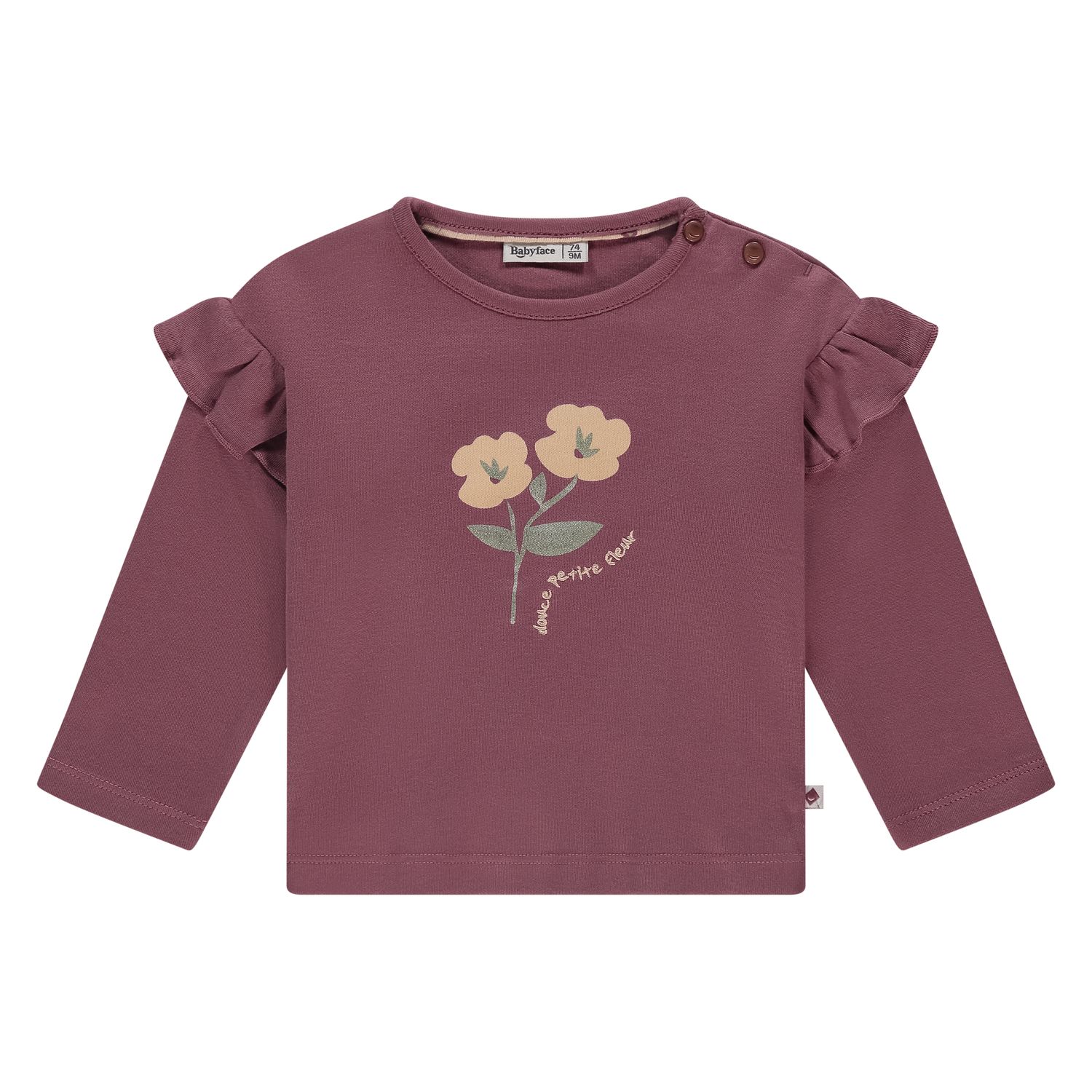 Babyface Girls t-shirt long sleeve Burgundy BBE25528627