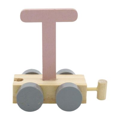 Charl&#39;s toys Treinletter T Roze