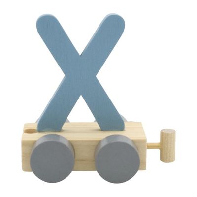 Charl&#39;s toys Treinletter X Blauw