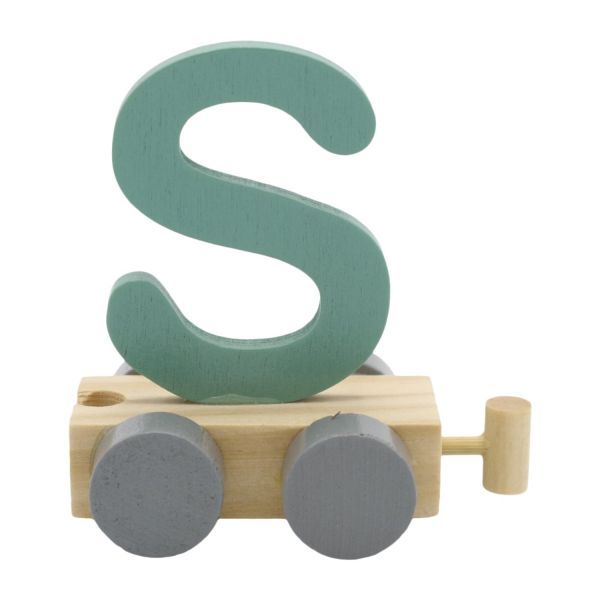Charl&#39;s toys Treinletter S Groen