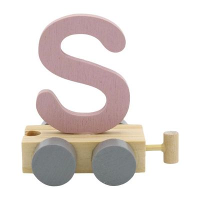 Charl&#39;s toys Treinletter S Roze