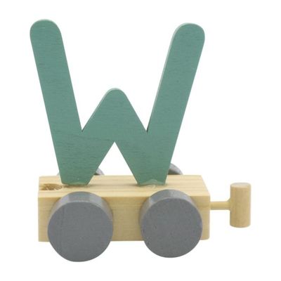 Charl&#39;s toys Treinletter W Groen