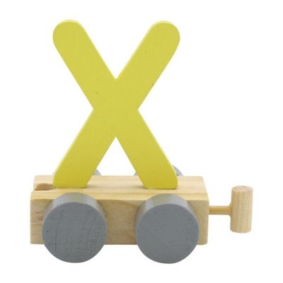 Charl&#39;s toys Treinletter X Geel