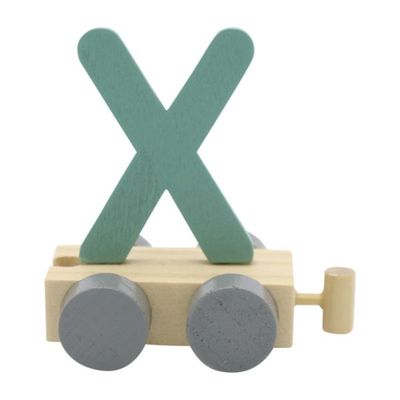 Charl&#39;s toys Treinletter X Groen