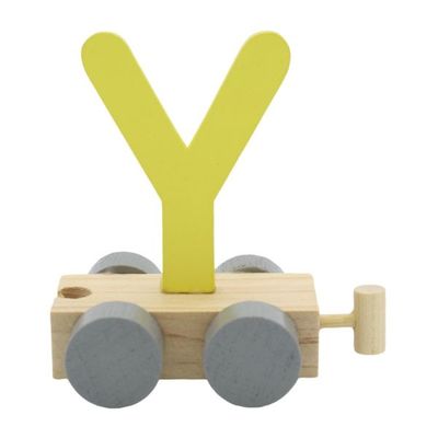Charl&#39;s toys Treinletter Y Geel