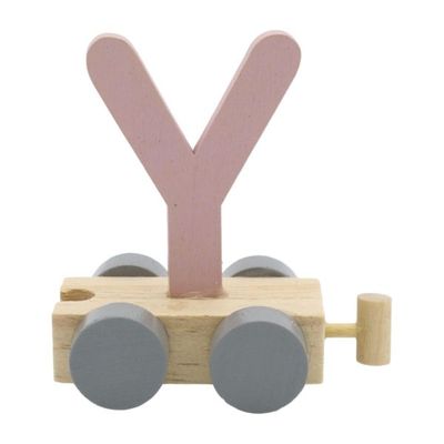 Charl&#39;s toys Treinletter Y Roze