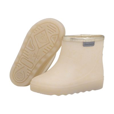 En Fant Rain Boots Short Glitter French Oak
