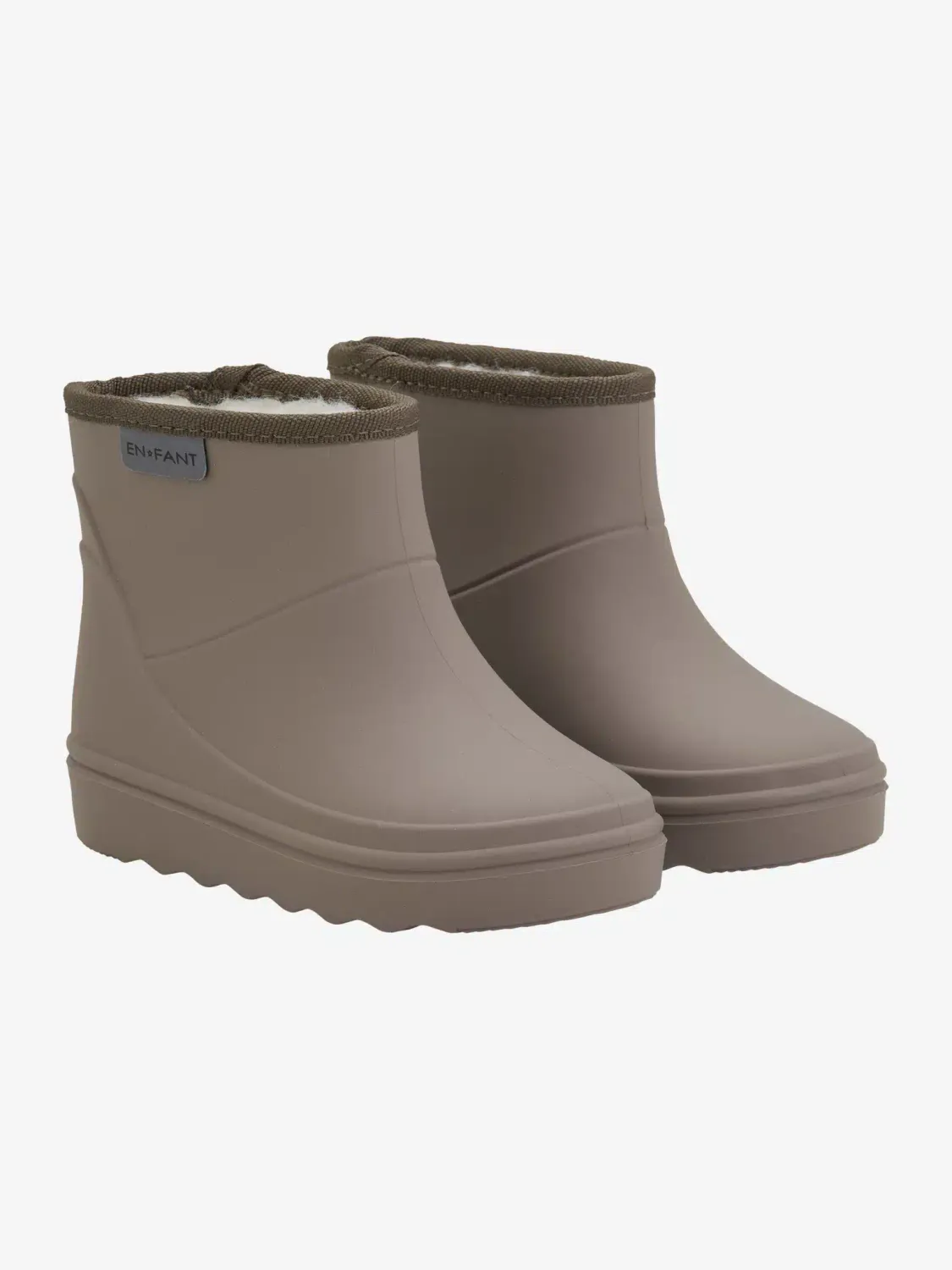 En Fant Thermo boots short solid Pine bark