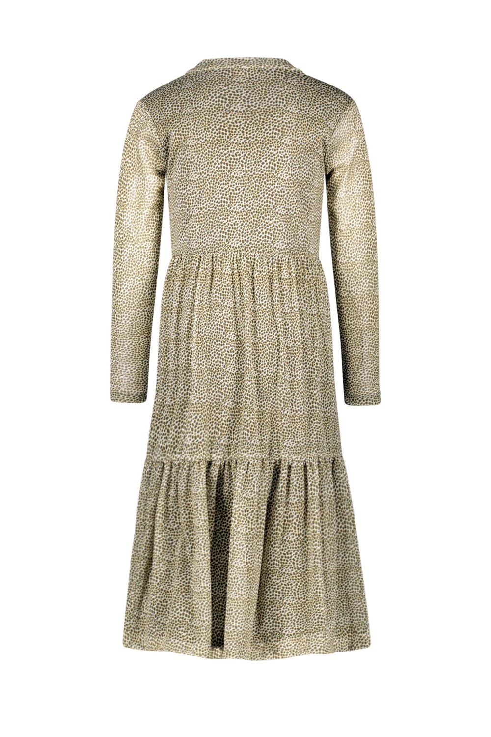Like Flo Mae Flo girls midi AOP mesh dress  F508-5800