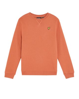 Lyle &amp; Scott Crew Neck Sweatshirt Brick MLB2000V