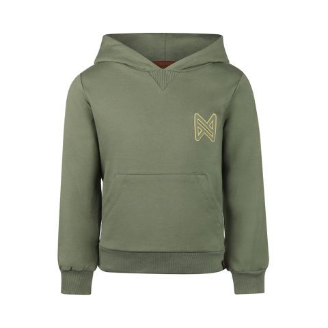 Koko Noko Sweater with hood Green O56882-37