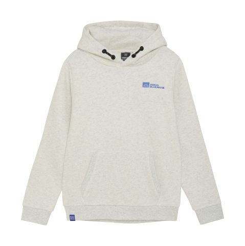 Indian Blue Jeans Hoodie Limited Apparel Light Grey Melange 960445