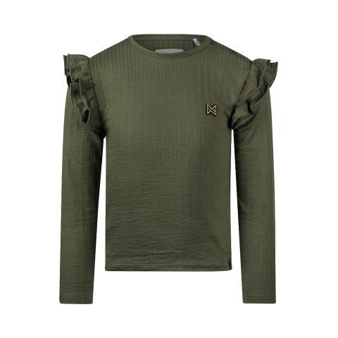 Koko Noko T-shirt ls Army green O56956-37
