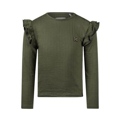 Koko Noko T-shirt ls Army green O56956-37