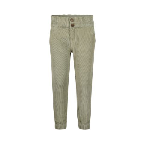 Koko Noko Trousers loose fit Faded green O56951-37
