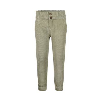 Koko Noko Trousers loose fit Faded green O56951-37
