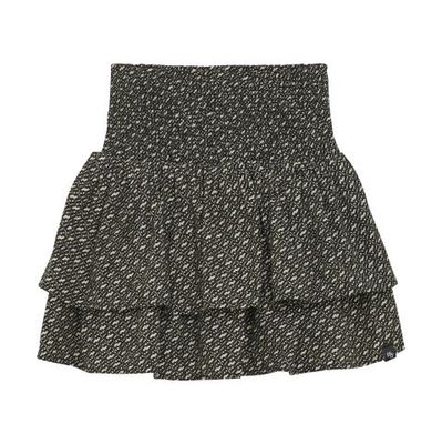 Indian Blue Jeans Skirt Logo Black 970536