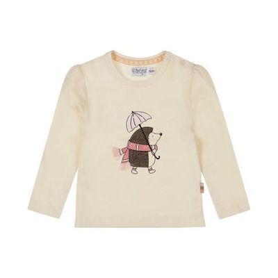 Dirkje T-shirt ls 03 Girls berry Off white O56396-35