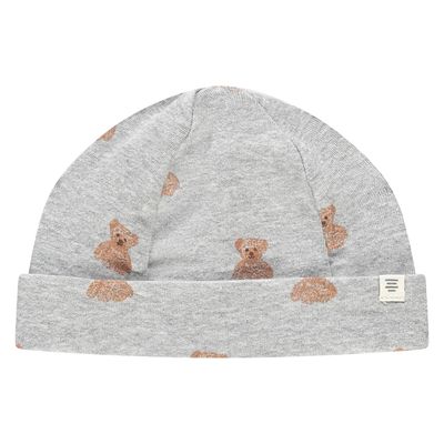 A Tiny Story Baby Hat Light Grey Melange TIN25429930