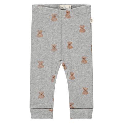 A Tiny Story Baby Pants Light Grey Melange TIN25429231