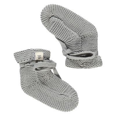 A Tiny Story Baby Slipper Steel TIN25429933