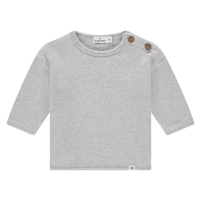 A Tiny Story Baby Pullover Light Grey Melange TIN25429331