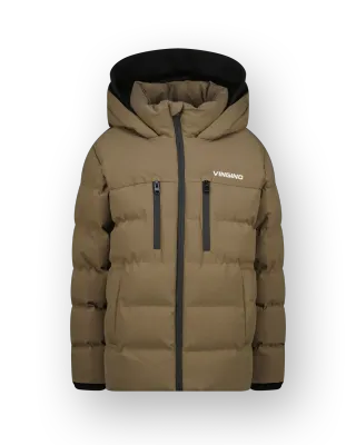 Vingino Jongens Jas Tigel Brown AW25KB100017