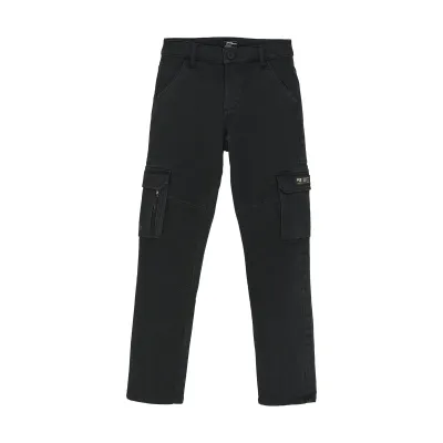 Indian Blue Jeans Cargo Knitted Fancy Phantom 960326